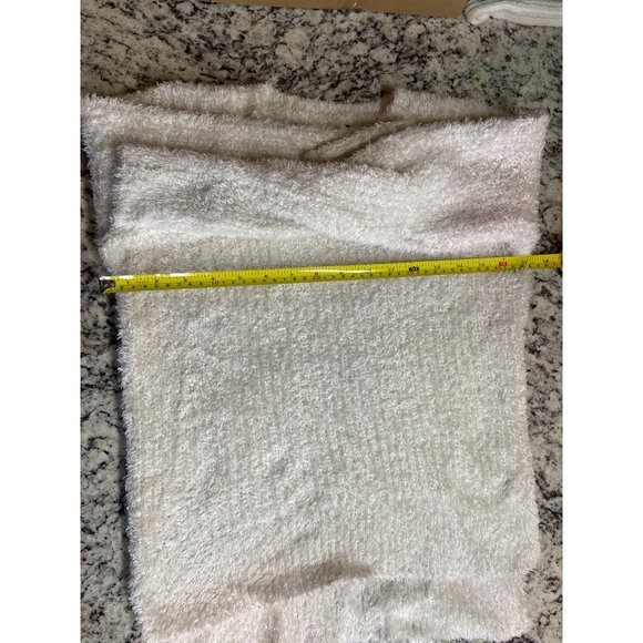 Unbranded Womens Medium Ivory Fuzzy Textured Tunic Sweater Longsleeve - Picture 3 of 6